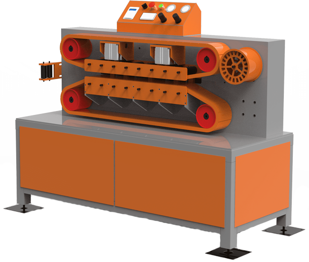 Протягувальний пристрій стрічкового типу